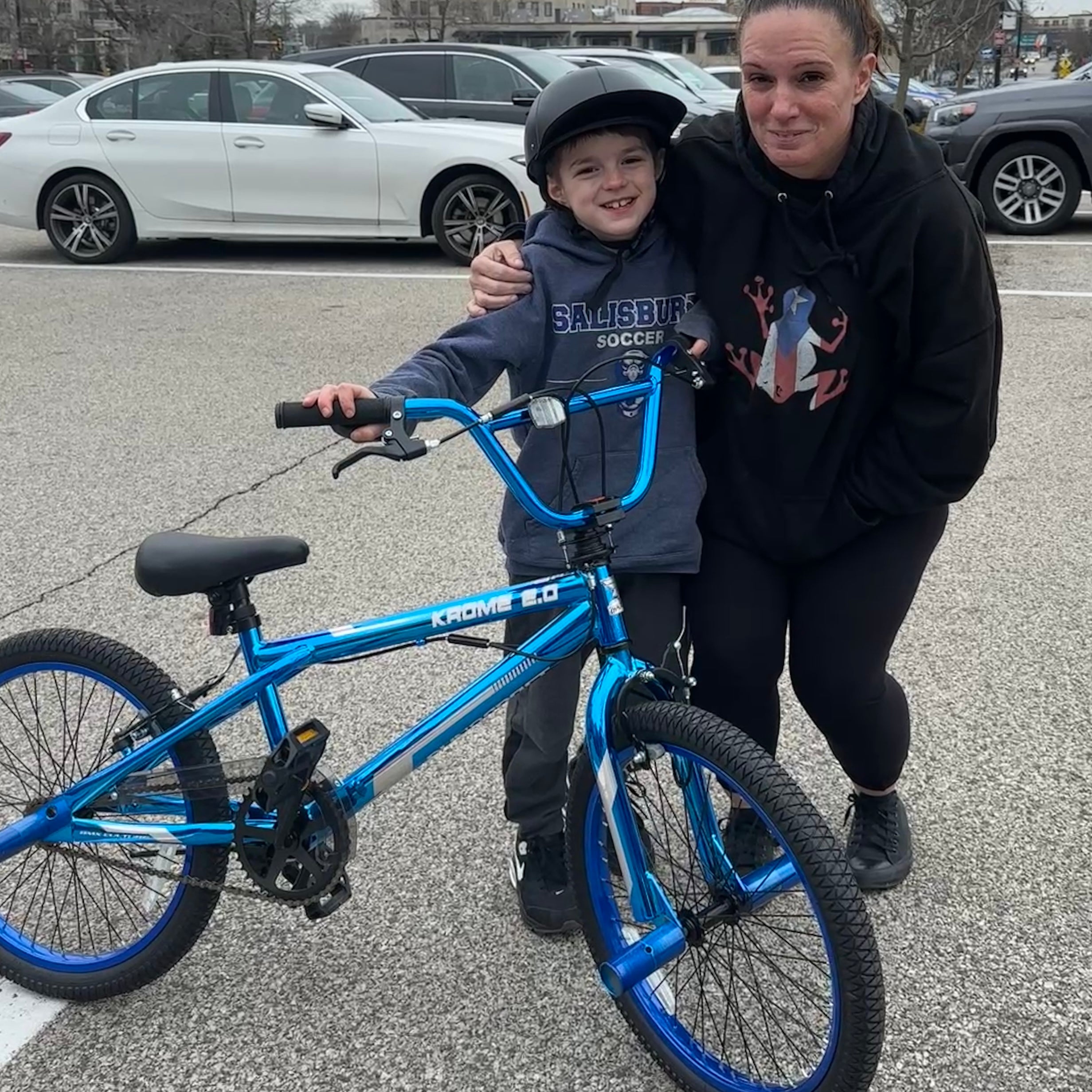 A Brother’s Dream Come True: Finally, His Own Bike