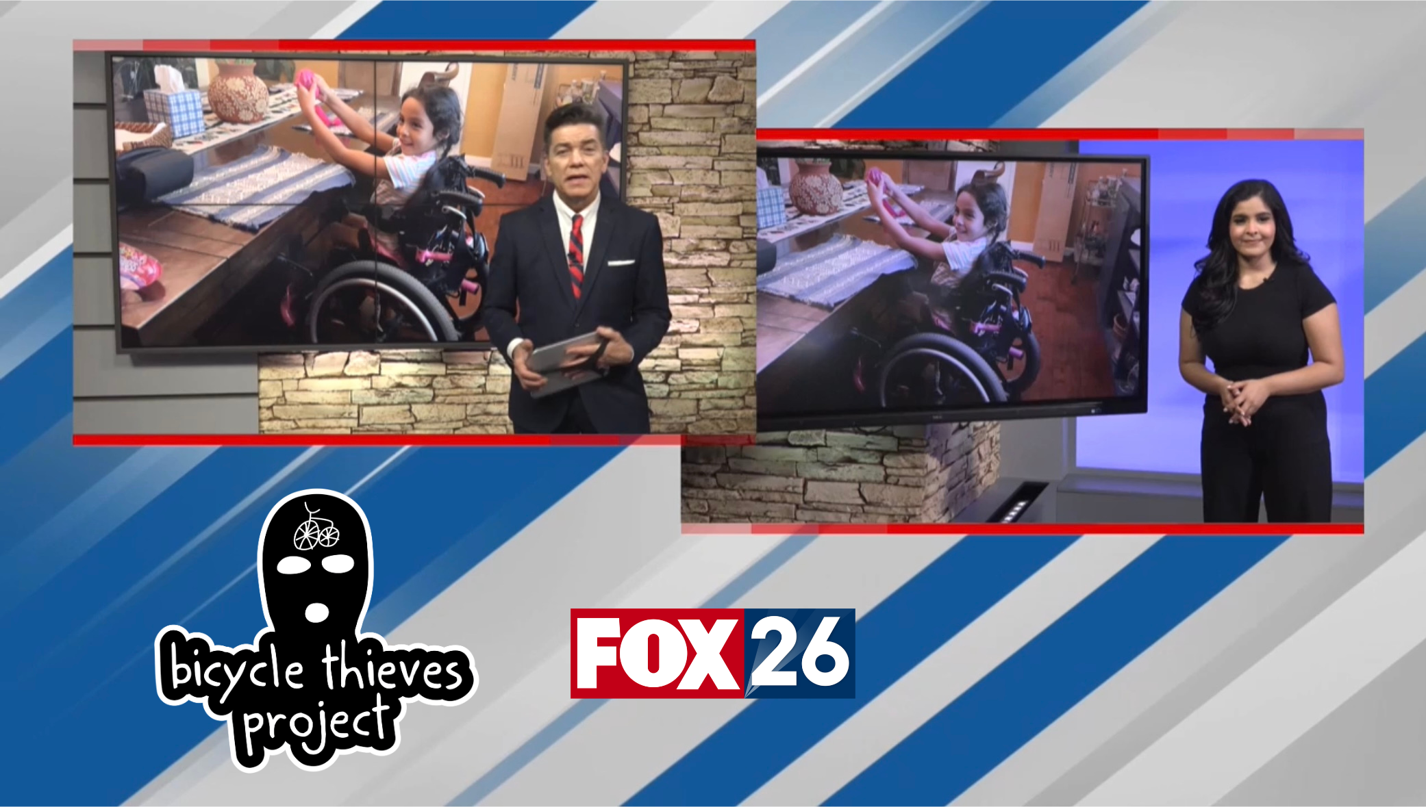 We Were On the News!